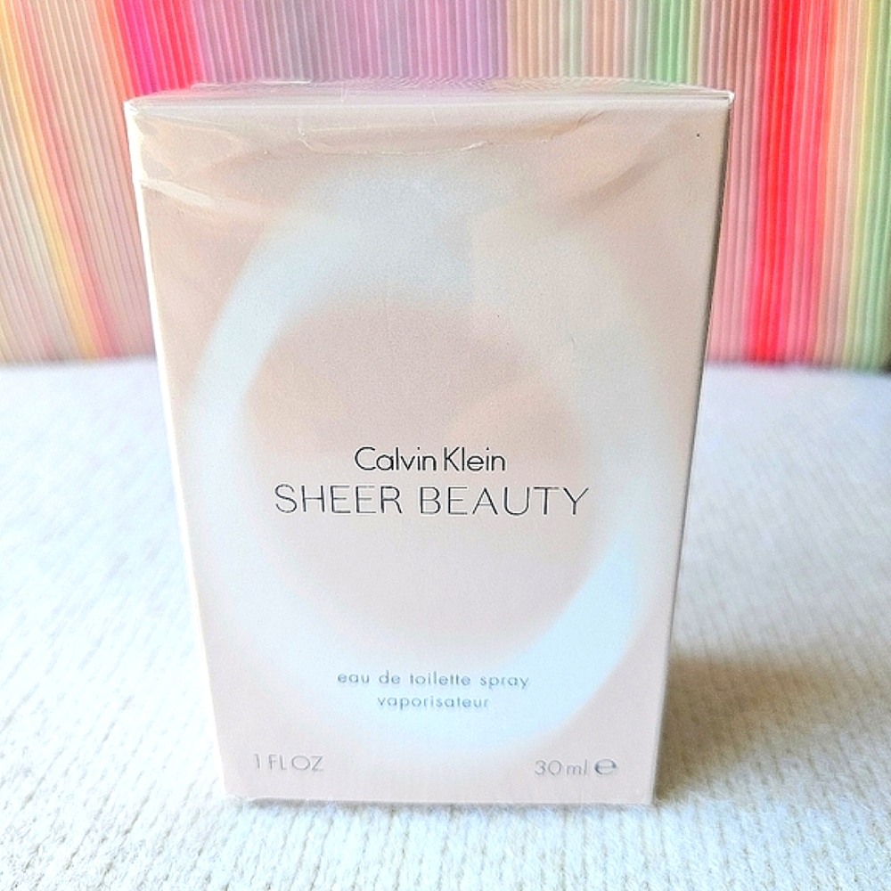 🍒[NWT] Calvin Klein Sheer Beauty Eau De Toilette EDT Spray